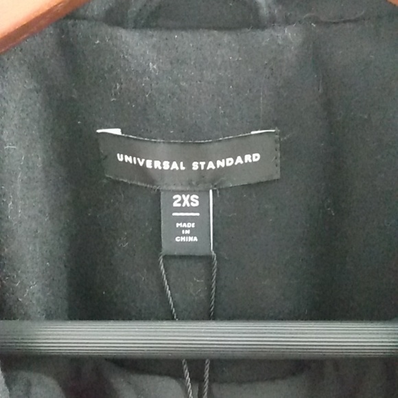 Universal Standard Harlow Classic Wool Coat (NWT) - Picture 5 of 6